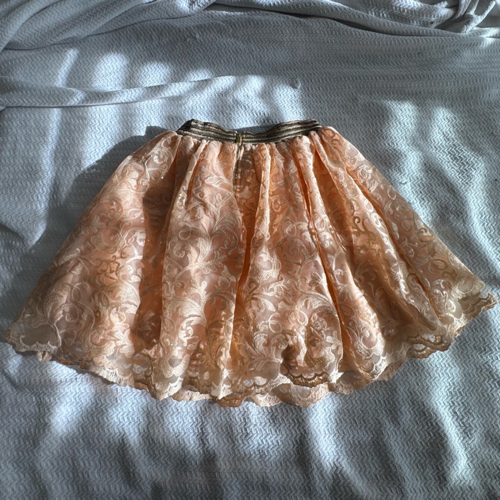 Bebe Skirt with Gold Waistband